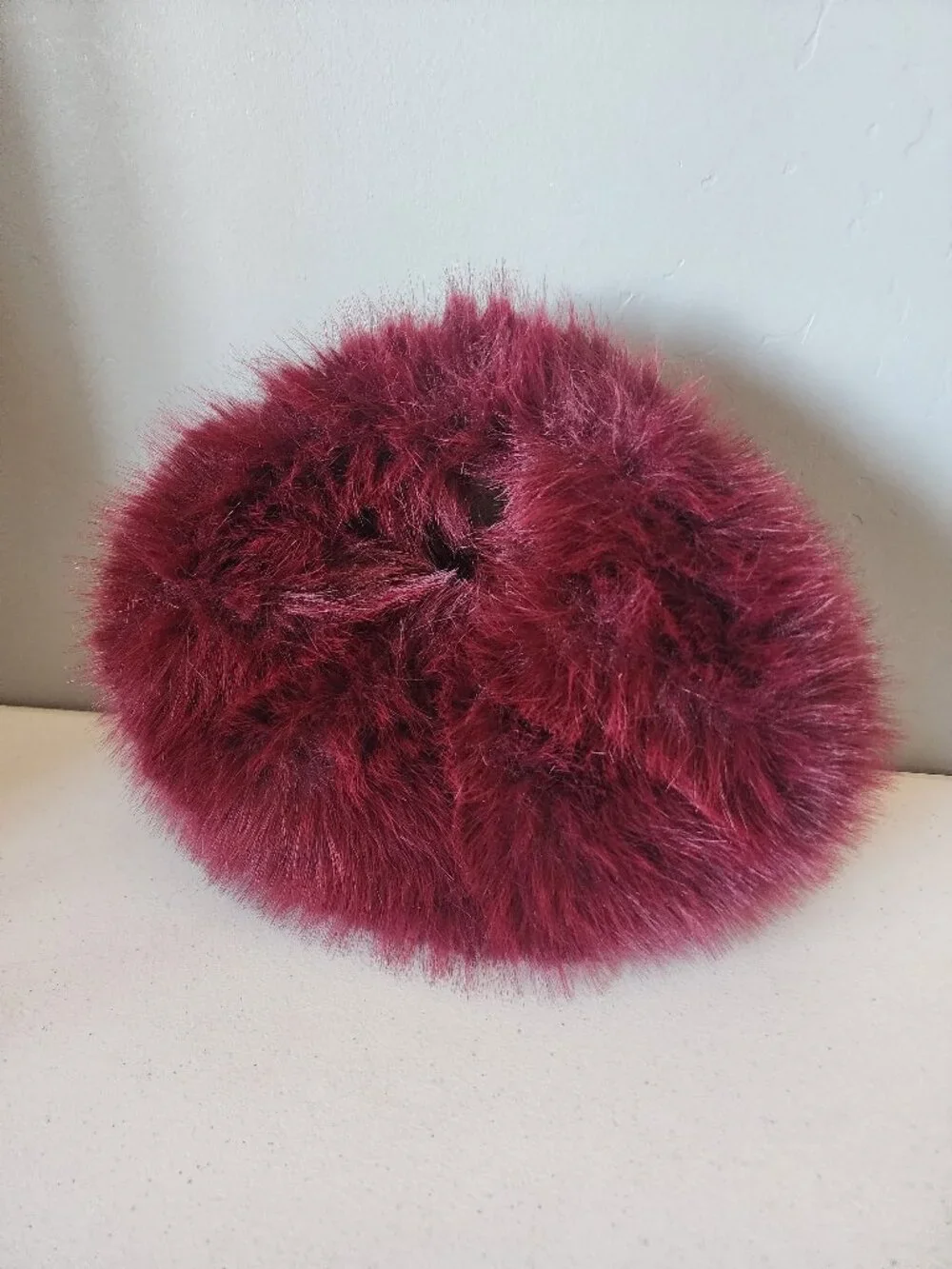 Naked Wardrobe Faux Fur Hobo 